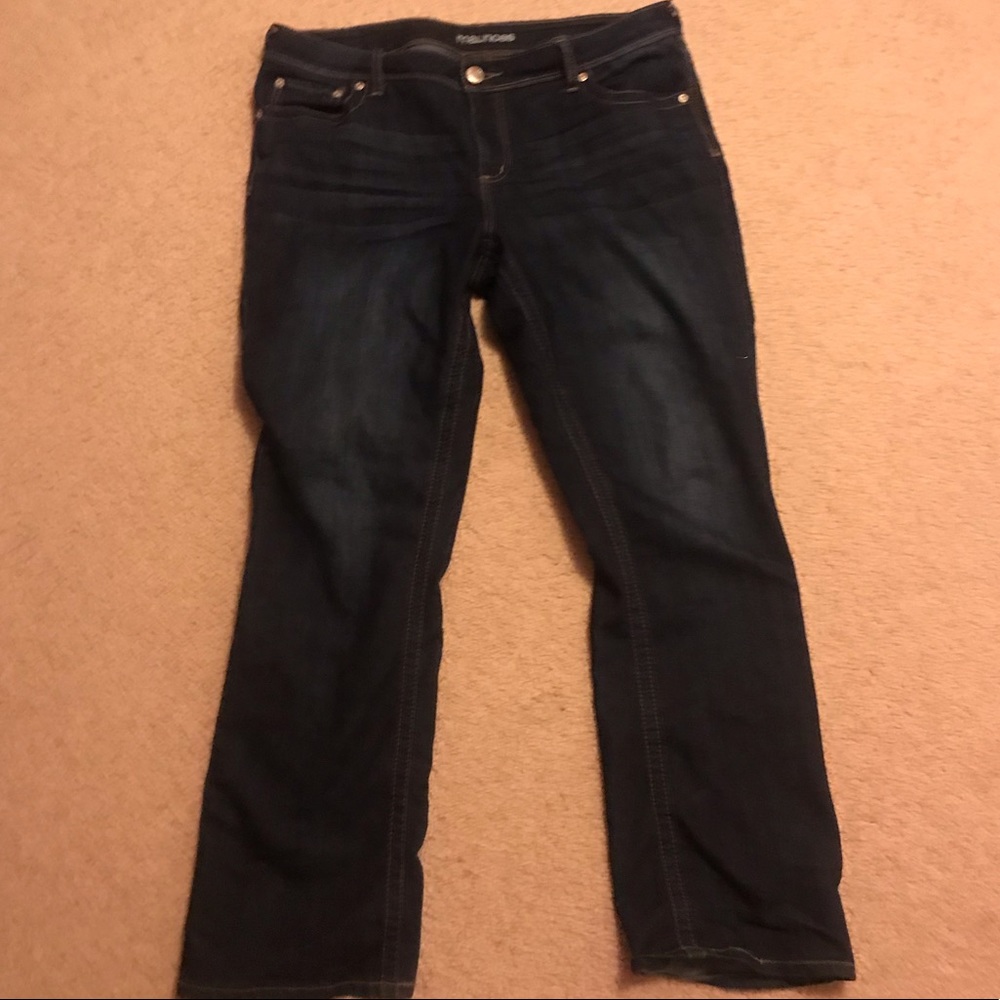 LIKE NEW Plus size jeans - MAURICES brand size 12